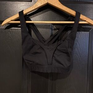 lululemon athletica Black Strappy Low-Impact Sports Bra